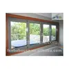 high quality thermal break aluminium sliding kitchen window 4 panel aluminum sliding window aluminum window