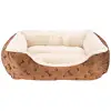 Wholesale Fashion Square Warm Approved Luxury Pet Sofa Bed Warm Bed For Dog