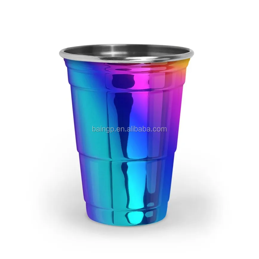 Stainless Steel Party Cup Unbreakable 16oz Red Cup Buy Red Cup,16oz