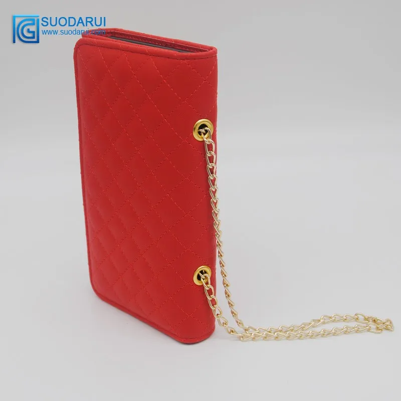 Factory OEM With mirror cute girls wallet phone case cover for smart phone