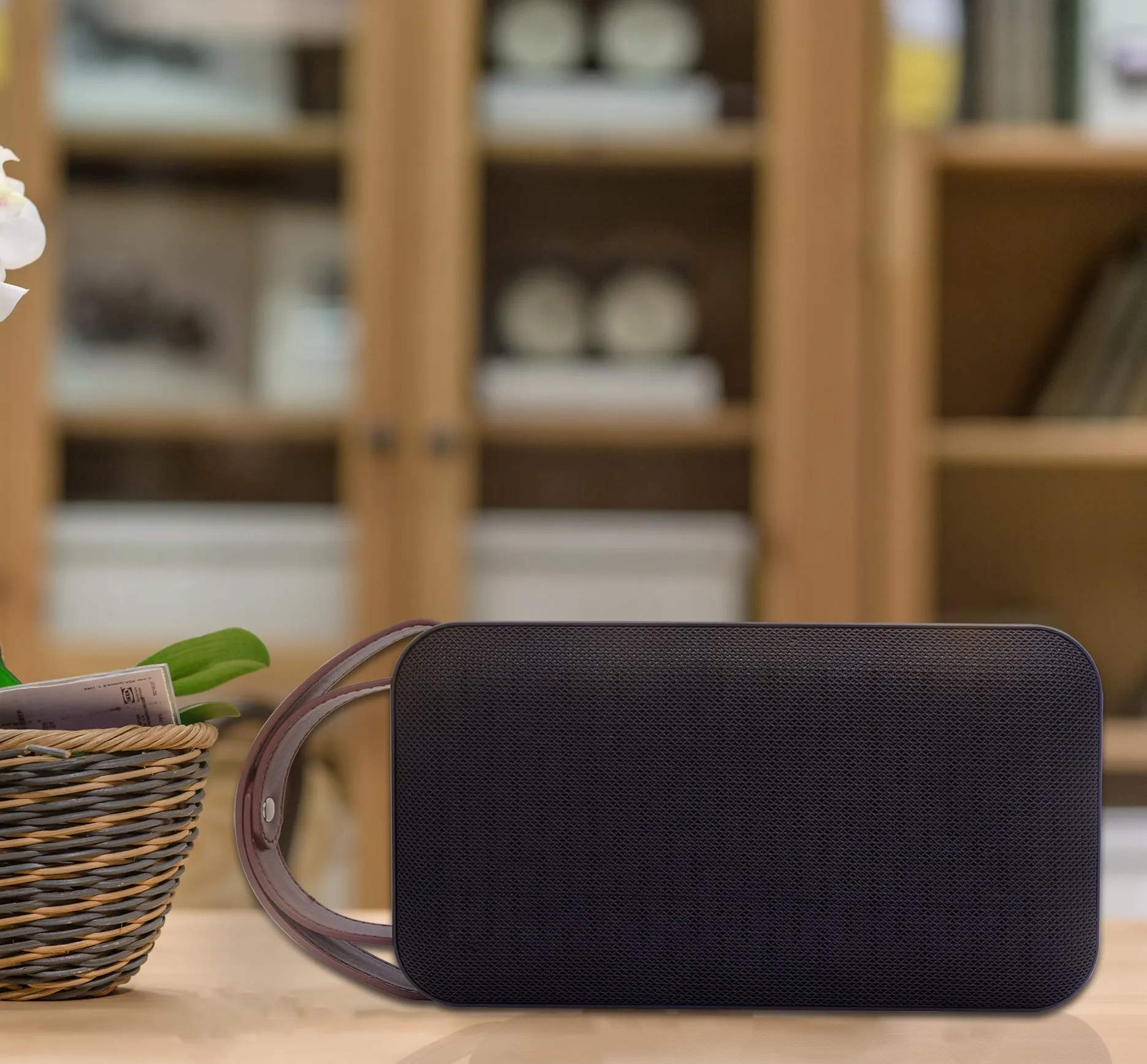 2019 hot selling CET car bluetooth speaker handsfree call rich bass speaker factory cheap price - ANKUX.COM