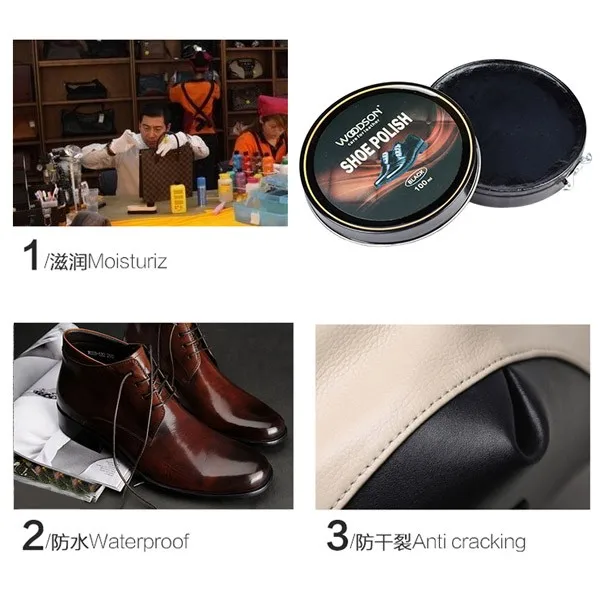 Leather Care Carnauba Wax Shoe Polish Cream Wholesale