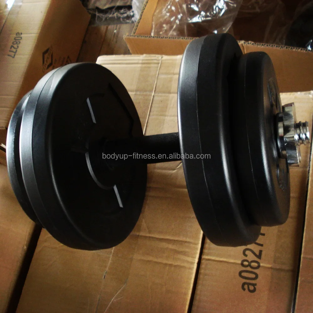 Weight Lifting Training Black 1 Inch Concrete Weight Plates Buy