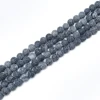 Hot Product 13 Colors 8mm Black Veins Agate Gems Loose Beads Strands Accessories Beads for Jewelry Making