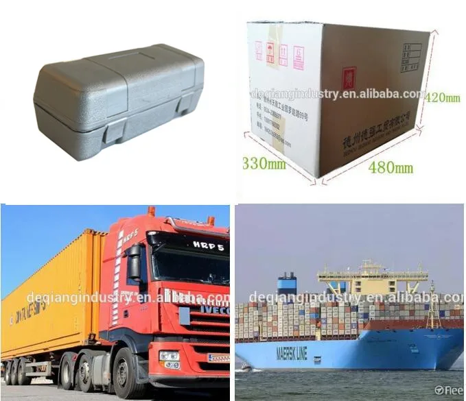 Precision vise box plastic hard tool box for machine tool accessories package