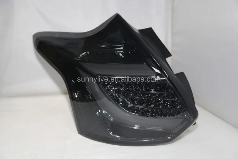 for Focus 3 LED Strip Tail Lamp for FORD Hatchback 2012-2014 year Smoke Black TW