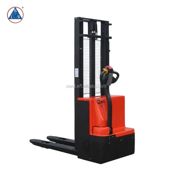 New Design Walk Behind Pallet Stacker 1 Ton Electric Stacker Buy Electric Forklift For Sale Walk Behind Pallet Stacker 1 Ton Electric Stacker Product On Alibaba Com