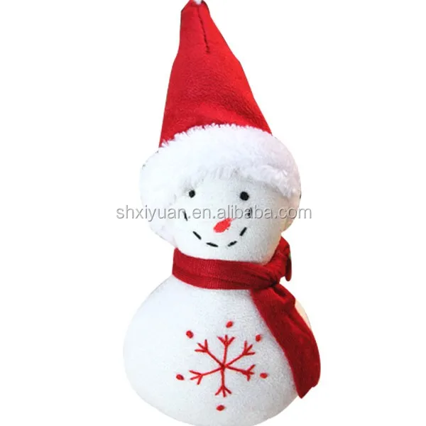 mini plush snowman