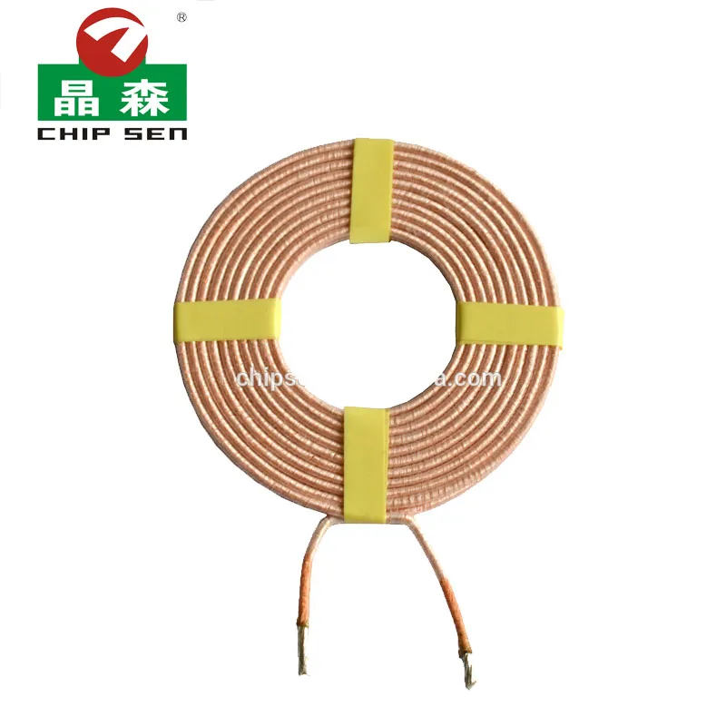 Electric induction inductive rfid air coil wireless charger coils for