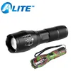 AAA or 18650 battery high power zoom t6 led fast track torch light price