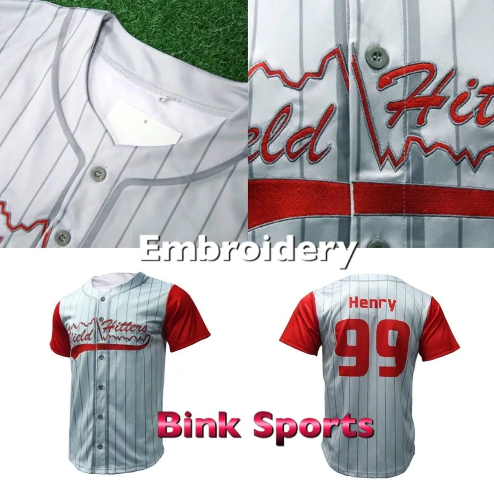 Latest Button Down Sublimated Korean Baseball Jersey Design Baseball