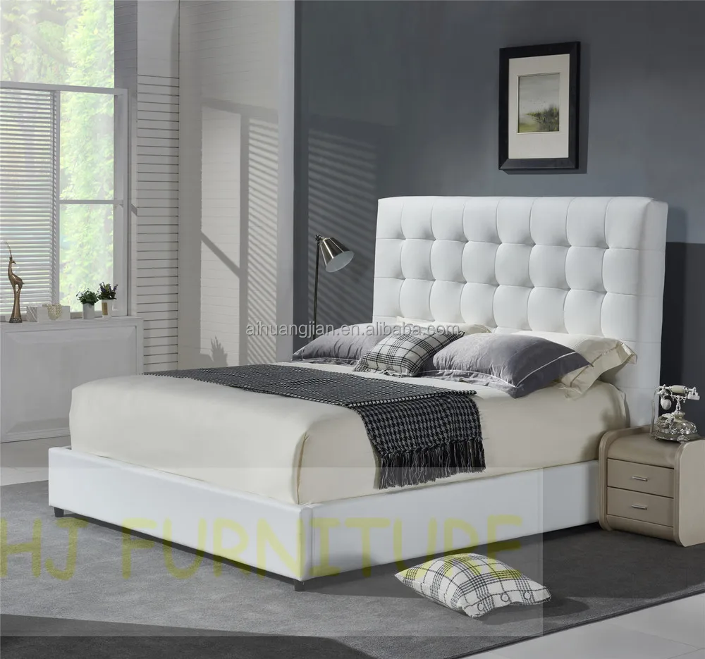 White Colour Genuine Leather Beditalian Leather Bed Framemodern - White Colour Genuine Leather Bed Italian Leather Bed Frame Modern Leatherbed Top Grain white colour genuine leather beditalian leather bed framemodern - white colour genuine leather bed italian leather bed frame modern leatherbed top grain