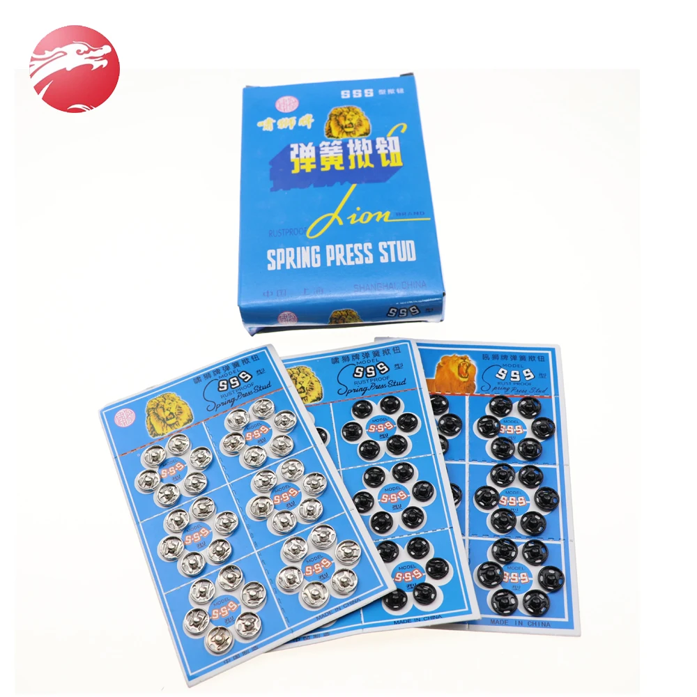 Good Quality Spring Press Stud Decorative Heavy Duty Snap Button