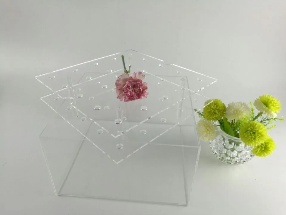 Fashionable Clear Acrylic Flowers Box - Buy Clear Acrylic Flowers Box ...