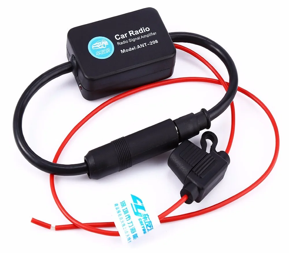 12 V autoradio antena amplificador auto antenas amplificador