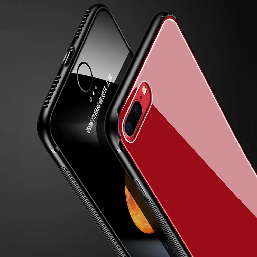 High Quality Luxury Mobile Cell Phone Mirror Tempered Glass Case