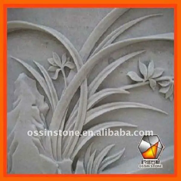 
Popular Carved Natural Stone Decoration Wall Relief 