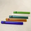 Hot 4 inch Glass cigarette bat pipe One Hitter Pipes cigarette filters glass oil burner pipe for smoking glass bong