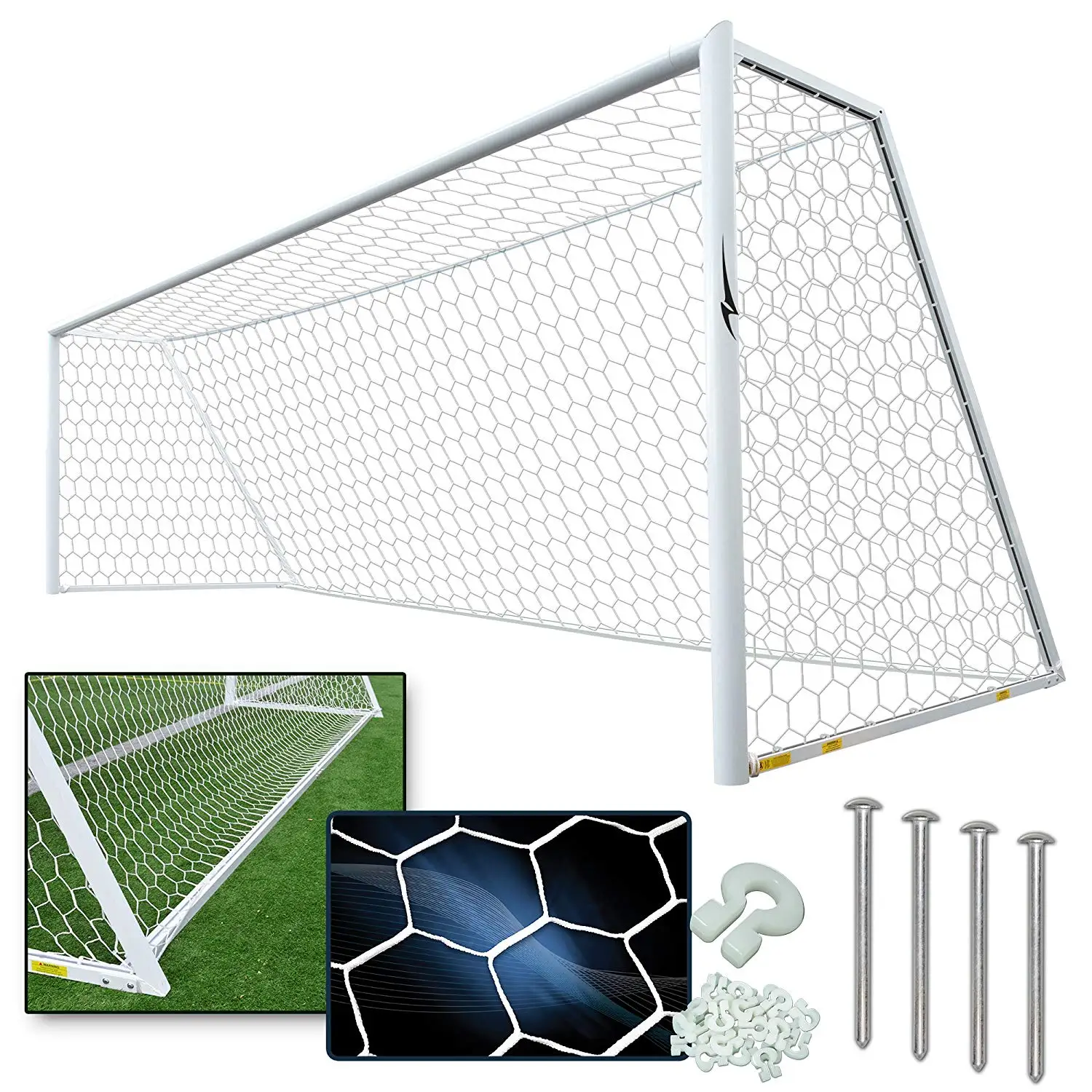 Park and Sun LCP-664 6x6x6 Foot Poly Lacrosse Goal