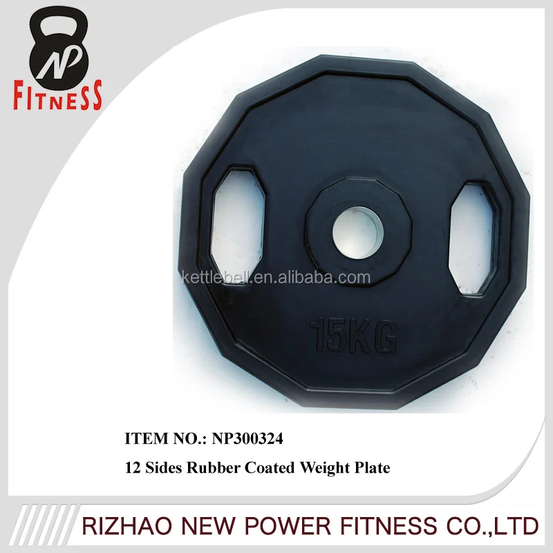 OLYMPIC Gomma Rivestiti Peso esagonale poligonale Disc 4 x 1.25kg PIASTRE palestra fitness 
