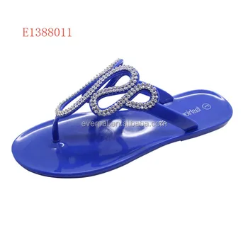 pvc flat sandals