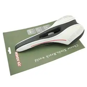 (HQ Product) Outdoor Bicycle Cycling MTB Leather Saddle With Scale Elevator