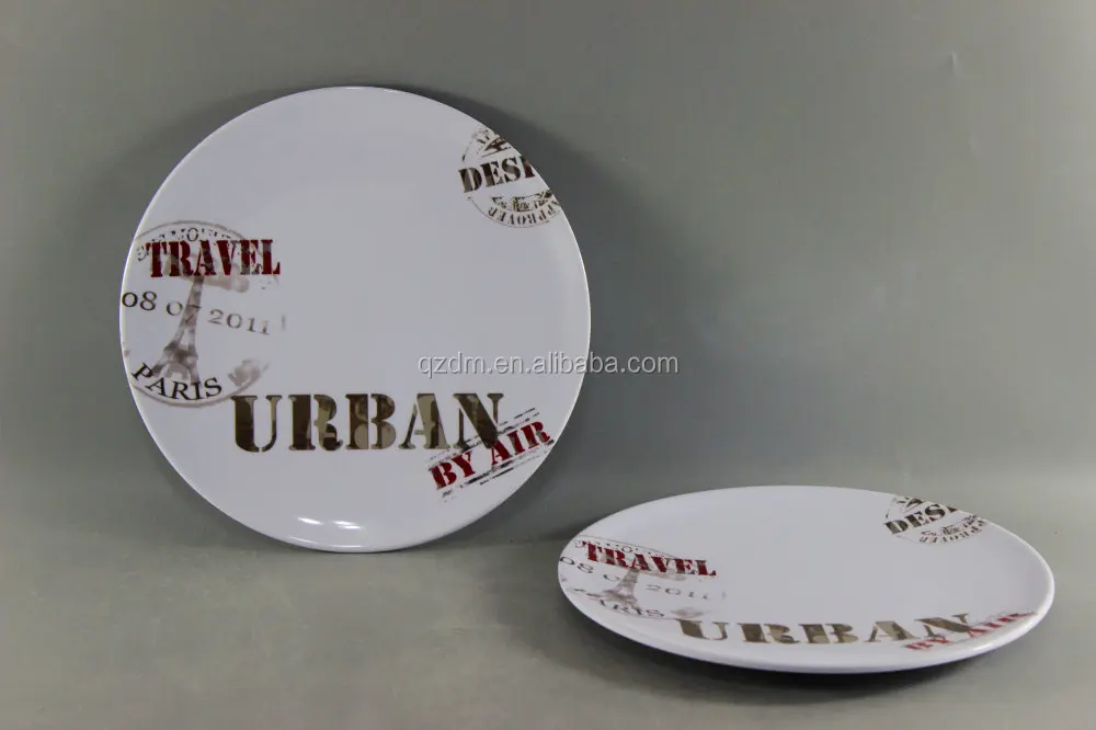 A5 Melamine Custom-Made Round Dish