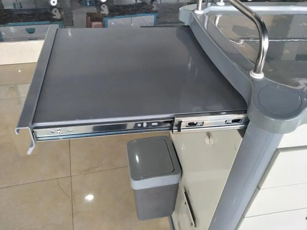 MAT-4 medical anesthesia trolley with drawer