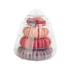plastic macaron tower stand transparent PET blister packing