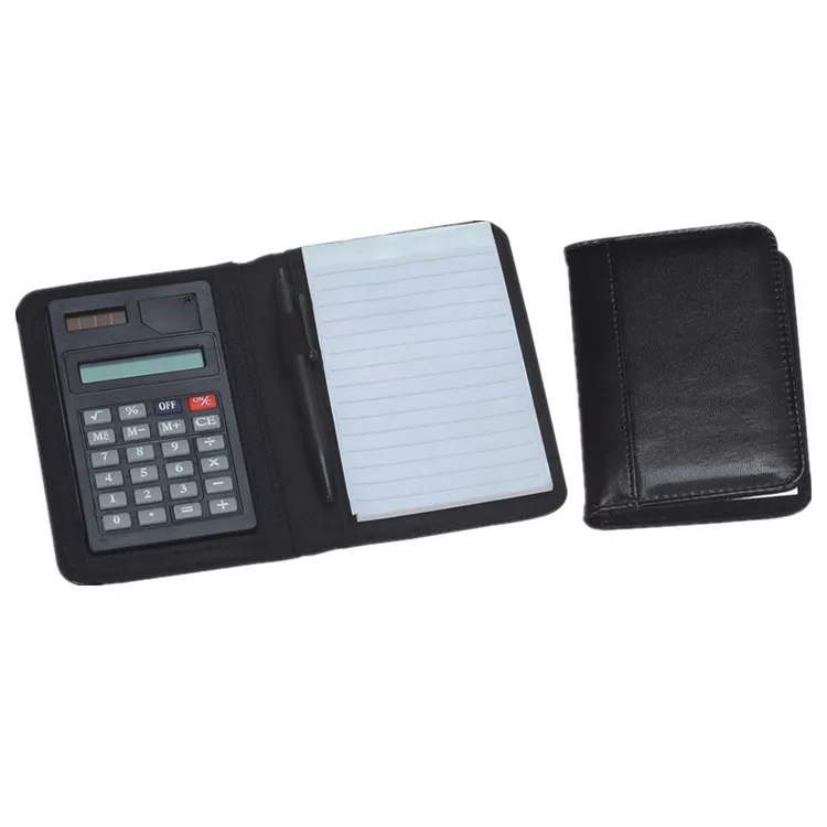 Pocket Calculator With Notebook And Pen Holder - Buy Calculator With ...