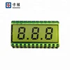 Yellow-Green Transparent Small Lcd Display Customized 3 Bit Lcd Display Module Digit Clock 8 Characters Lcd Screen from China