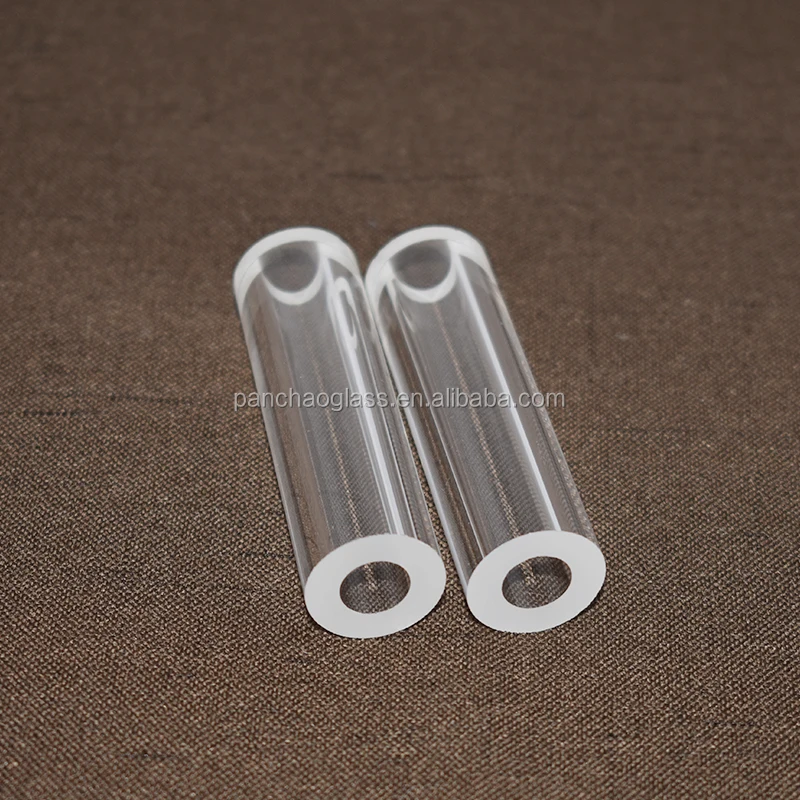High Pressure Heat Resistant Frosted Quartz Glass Tube For Water