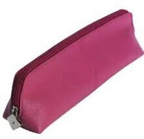 Trendy pu leather modella travelling cosmetic bag promotional