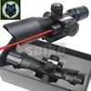 SPIKE Tactical Rifle Scope with Red Laser Sight 2.5~10X 40mm Scope Reflex Red / Green Reticle Mount