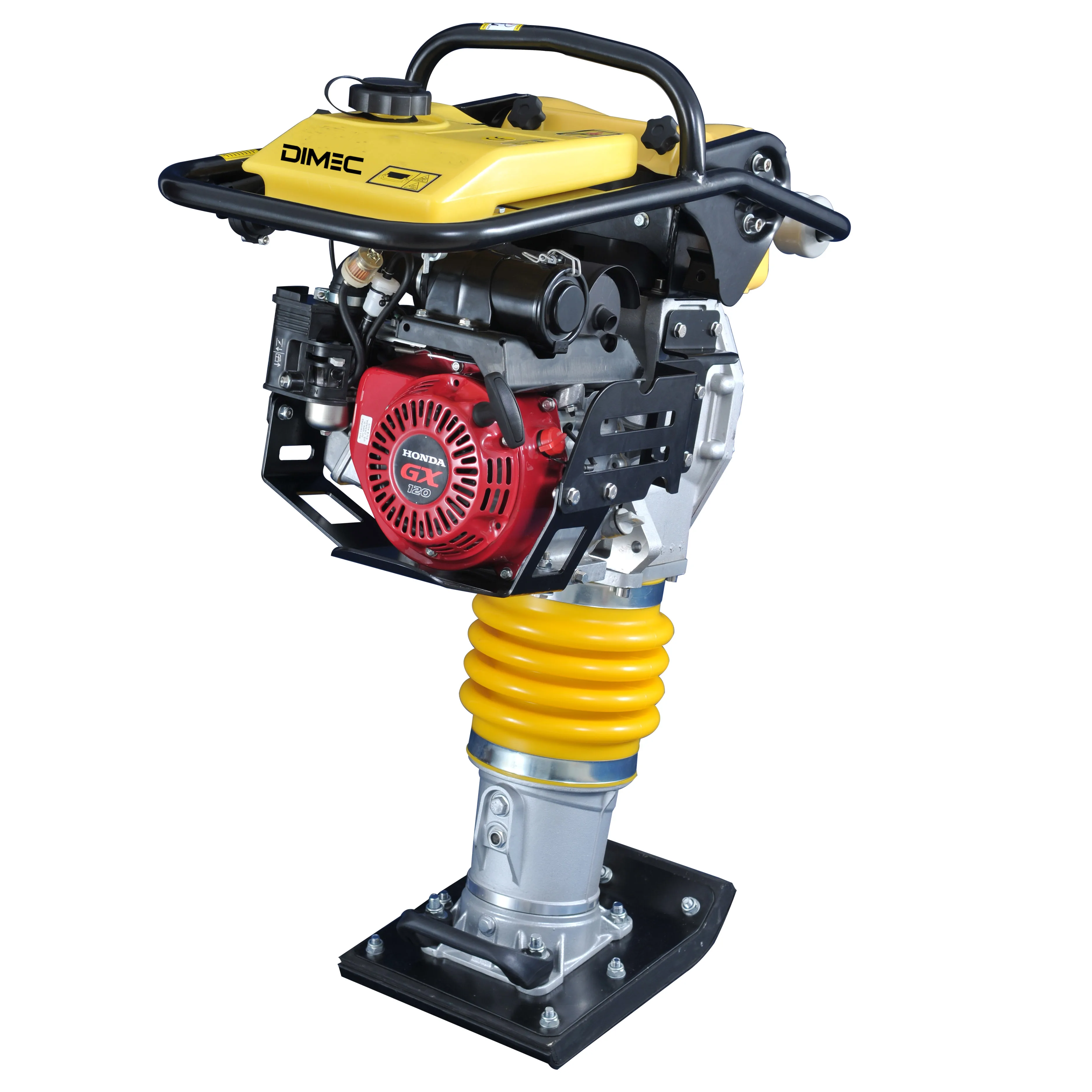 15kn 85kg Concrete Vibrating Earth Tamping Rammer With Gasoline Engine