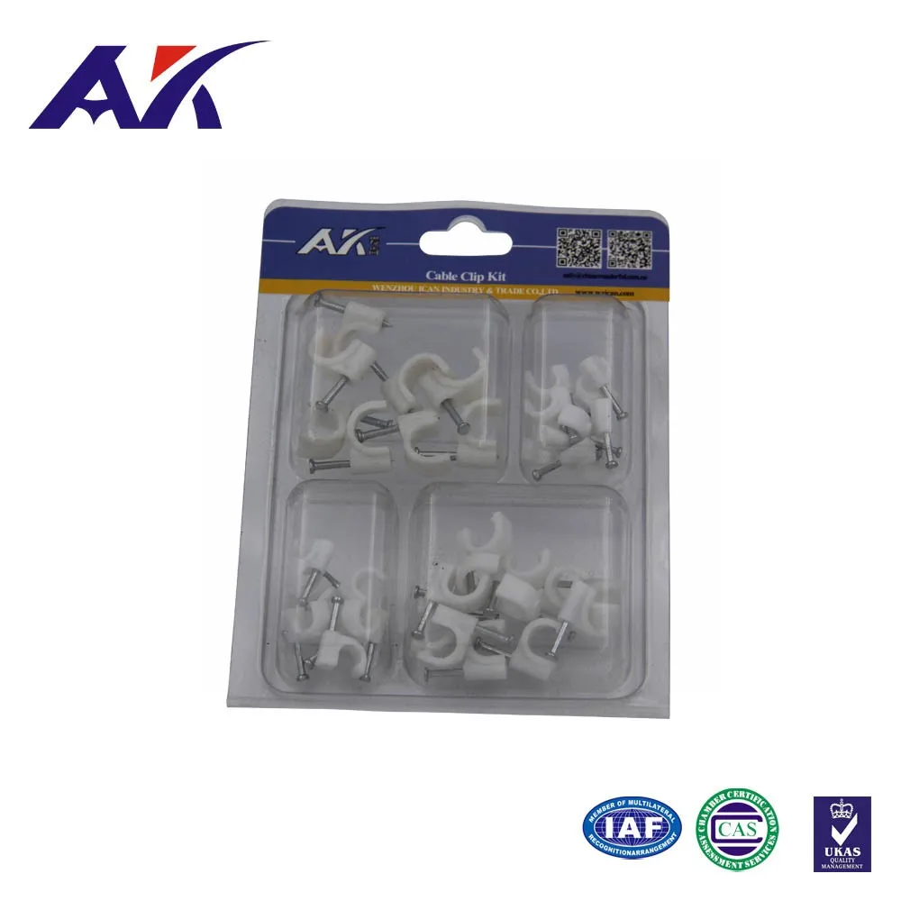 PP round box package iron yellow zinc plated chipboard screws