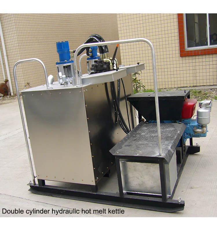 Hydraulic Double Cylinder Thermoplastic Paint Melter Kettle Buy