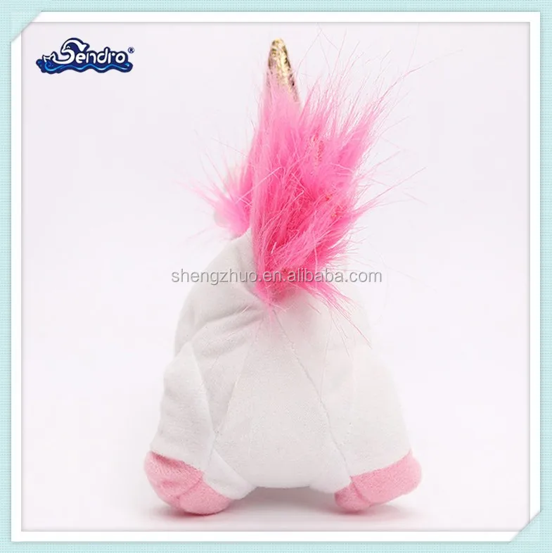 white unicorn plush toy