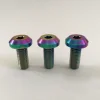 CNC Machining rainbow color m5 m6 m8 titanium torx head screw