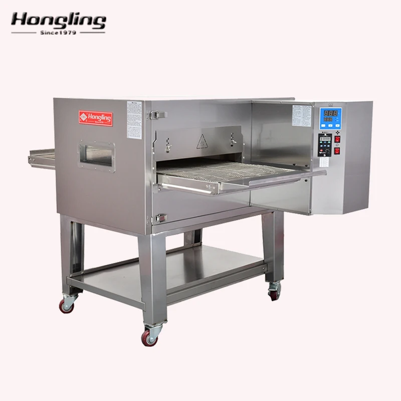 3% Korting Professionele 18 Inch Transportband Pizza Gas Oven