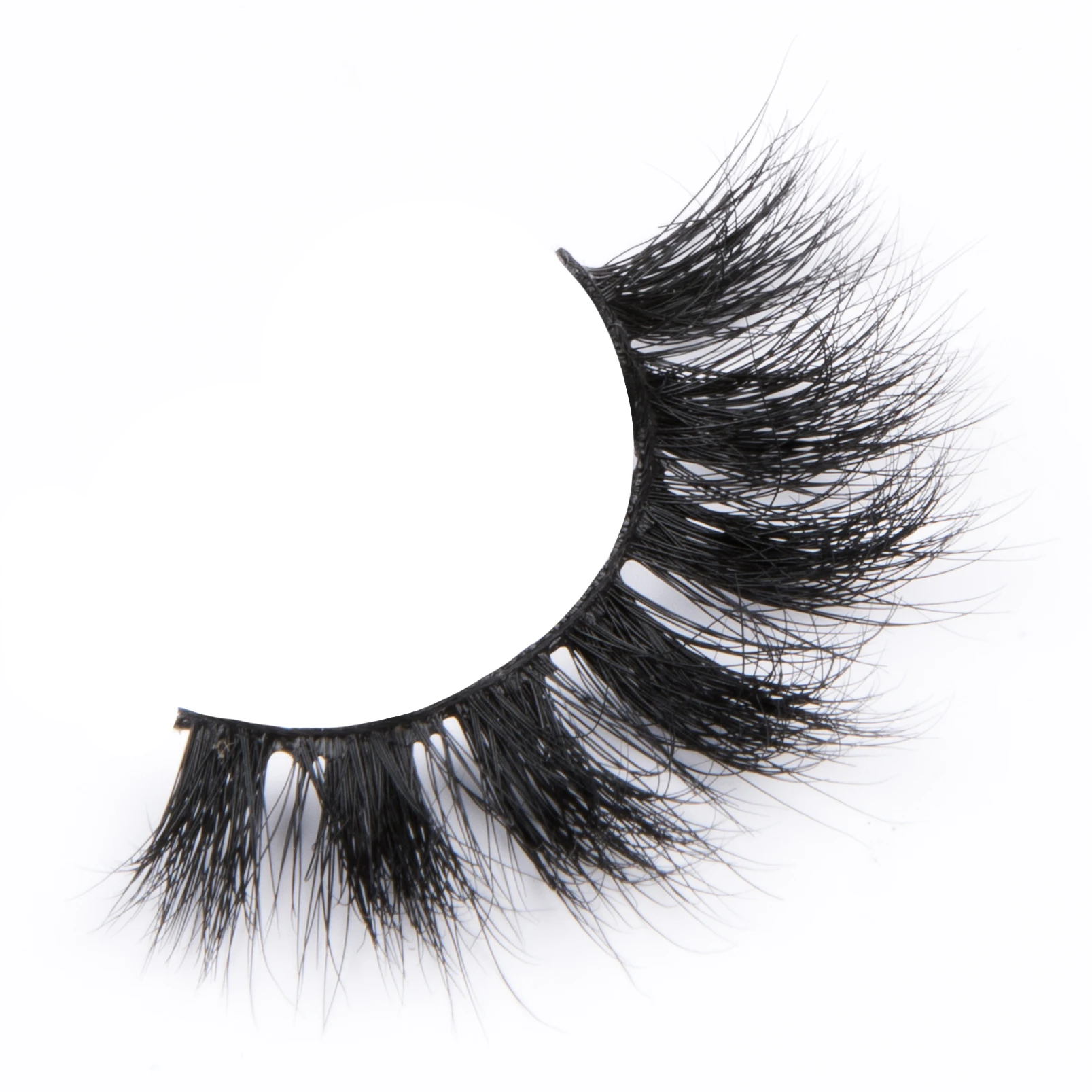 自然看 15 个人水貂毛皮睫毛可重复使用的 3d 水貂睫毛工厂价格