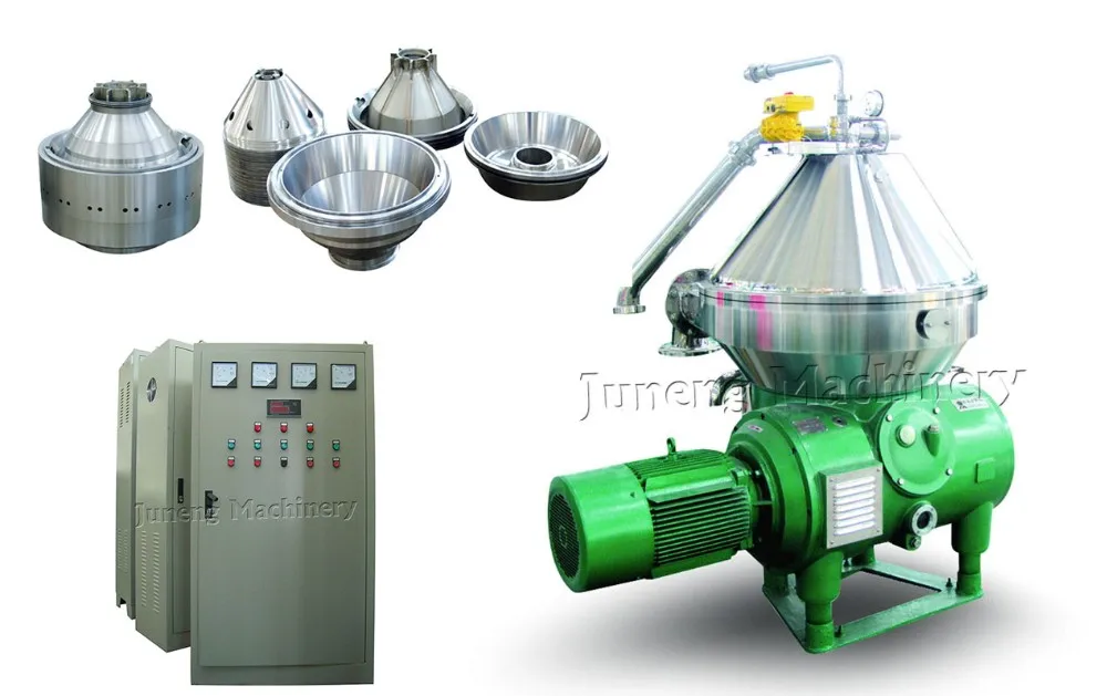 Industrial Milk Cream Separator with SUS304/SUS316 Material 3000-7000 L/H Capacity and 6600 RPM Setting Speed