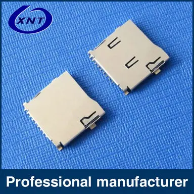 Push-Pull SMT 1 pcs for SIM Cards with Switch Connector 