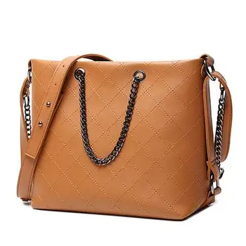 shoulder bag with chain handle