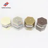 Hexagonal Column Shaped 4 Colors Scented Candle Pillar Candle for Wedding Dating