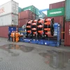 Low price high speed steel tape cable armoring machine