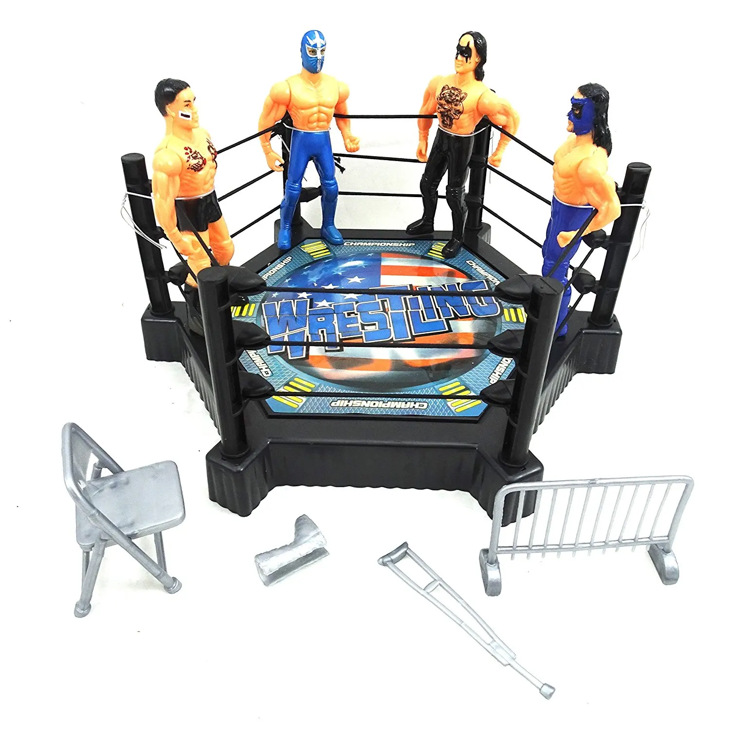 wrestling toy sets