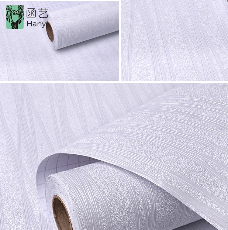 White Stripe Peel And Stick Wallpaper Wtih Deep Embossed,Lowes Contact ...