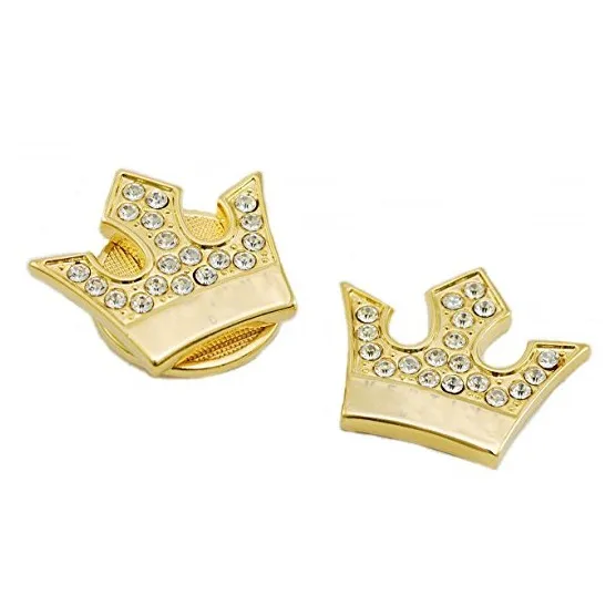 Rhinestones Metal Crown Enamel Golf Ball Markers Buy High