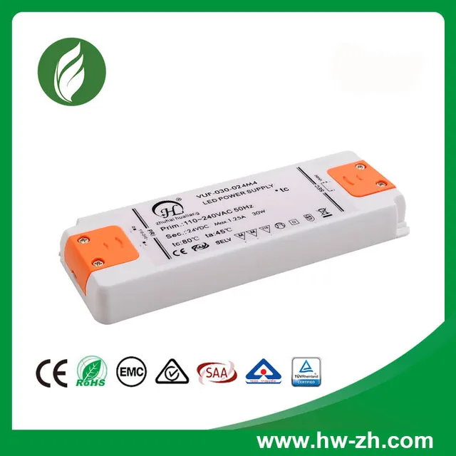 Excellent quality 30W 24V 1.25A LED switching power supply